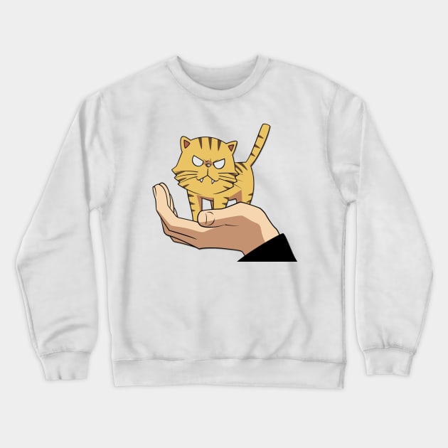 Taiga Cat Crewneck Sweatshirt by KokoroPopShop